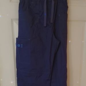 25% weekend sale! wonderwink navy blue scrub bottoms